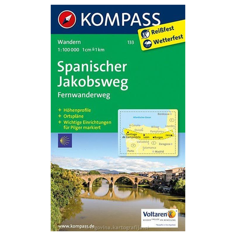 Spanischer Jakobsweg Svatojakubská cesta K 133