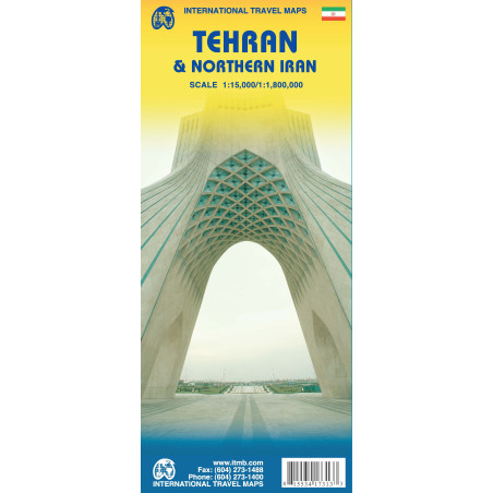 Teherán a severní Írán ITM 1:15T/1:1,8M