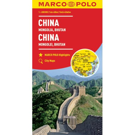 China Čína 1:4M