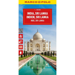 Indie a Srí Lanka 1:2,5M