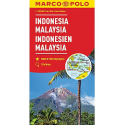 Indonesie  Majsie Brunei Singapur 1:2M