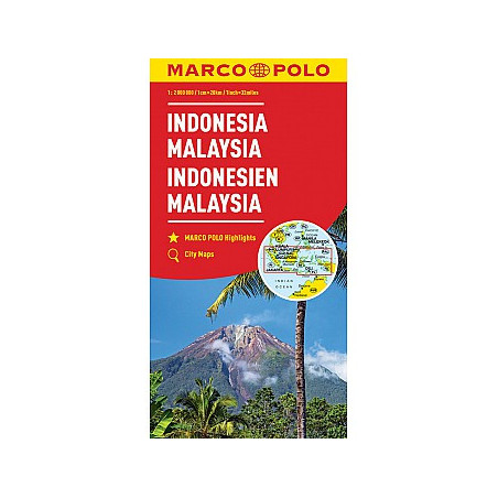 Indonesie  Majsie Brunei Singapur 1:2M