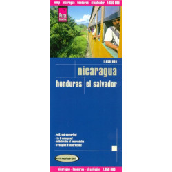 Nicaragua Honduras El Salvador 1:650T RKH