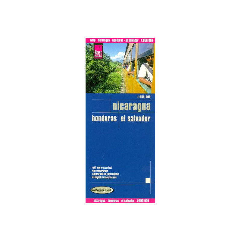 Nicaragua Honduras El Salvador 1:650T RKH