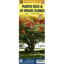 Portoriko Puerto Rico Virgin Island ITM 1:190T/50T