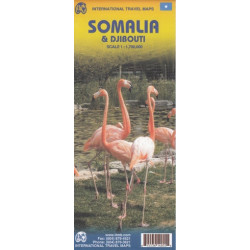 Somálsko a Djibouti ITM 1:1,7M