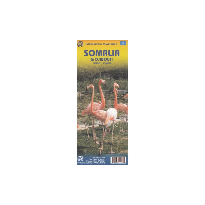 Somálsko a Djibouti ITM 1:1,7M