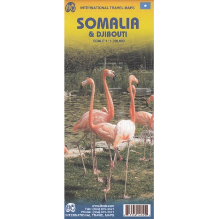 Somálsko a Djibouti ITM 1:1,7M