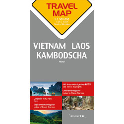 Vietnam Laos Kambodža 1:1,5M Kunth