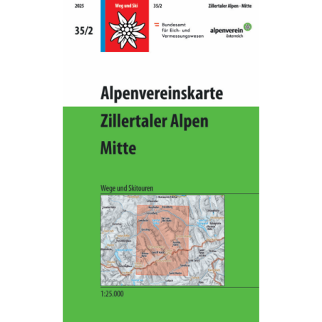 Zillertaler Alpen Mitte      AV35/2