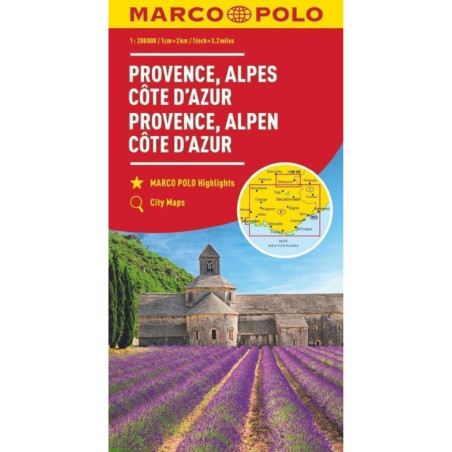 Provence, Azurové pobřeží 1:200T