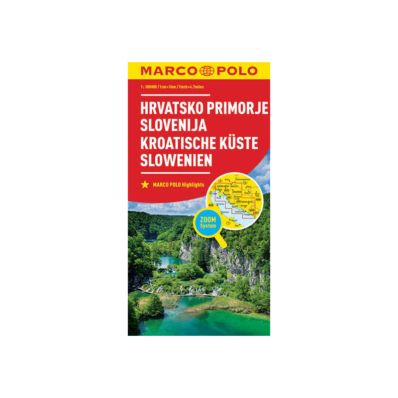 Chorvatské pobřeží  Slovinsko 1:300T