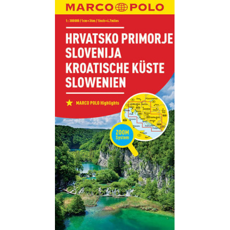 Chorvatské pobřeží  Slovinsko 1:300T