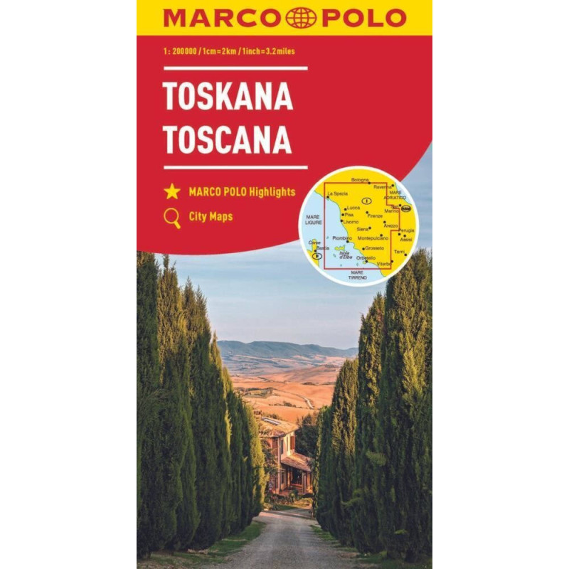 Itálie 7 Toscana  Toskánsko 1:200T