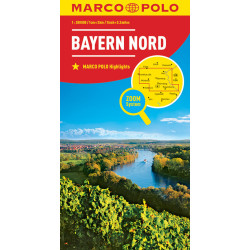 Německo Bavorsko sever 1:200T