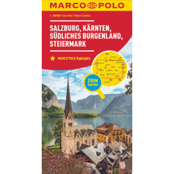 Rakousko 2 Salzbursko Korutany 1:200T