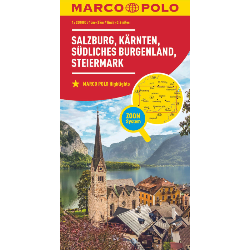 Rakousko 2 Salzbursko Korutany 1:200T