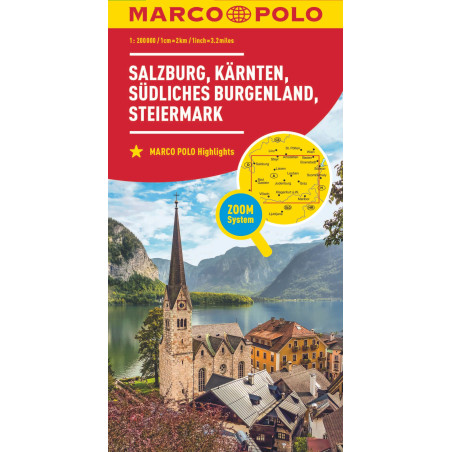 Rakousko 2 Salzbursko Korutany 1:200T