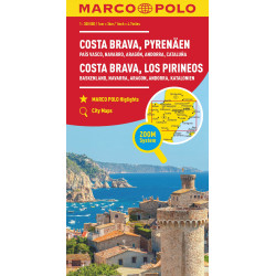 Španělsko Pyreneje  Costa Brava 1:300T