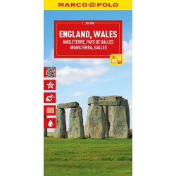 Anglie a Wales 1:350T