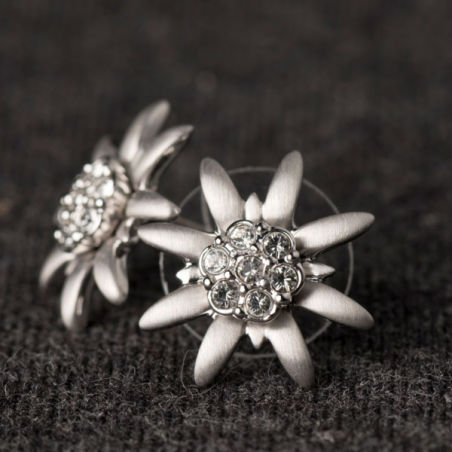 Crystalp Edelweiss naušnice