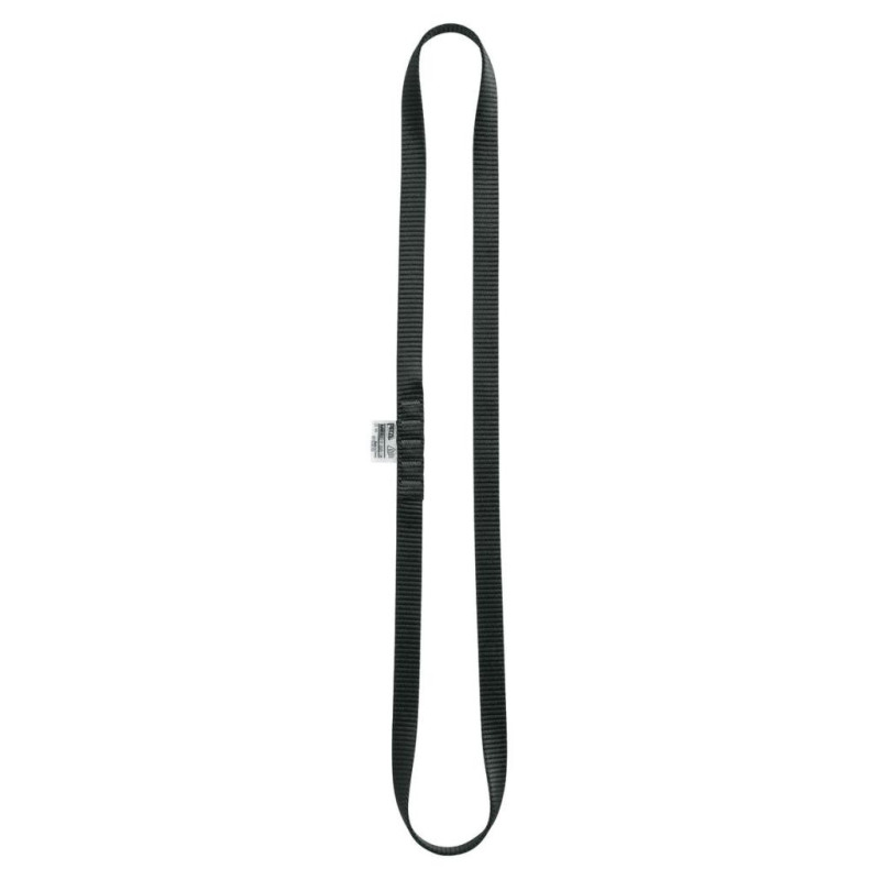 Anneau 60 cm smyčka plochá černá
