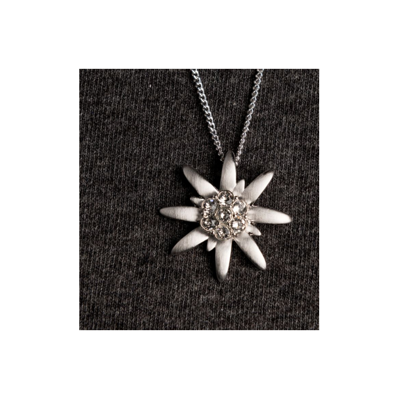 Crystalp Edelweiss přívěsek s protěží