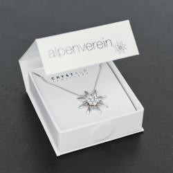 Crystalp Edelweiss přívěsek s protěží