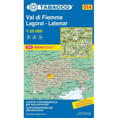Val di Fiemme, Lagorai,Latemar TA014