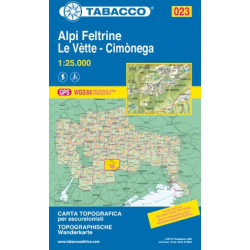 Alpi Feltrine, Le Vette TA023