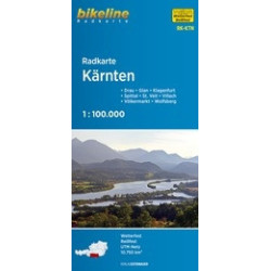 Korutany cyklomapa
