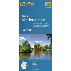 Niederlausitz cyklomapa