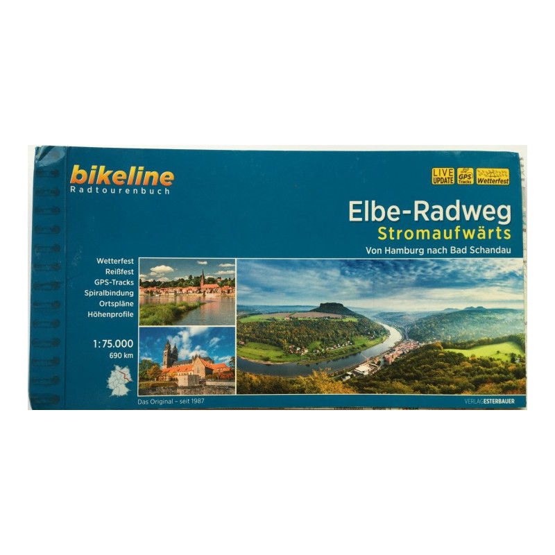 Labe / Elbe Radweg Stromaufwärts