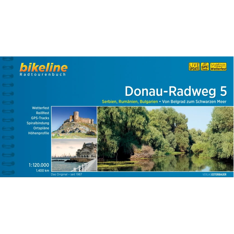 Dunaj / Donau 5 cykloatlas
