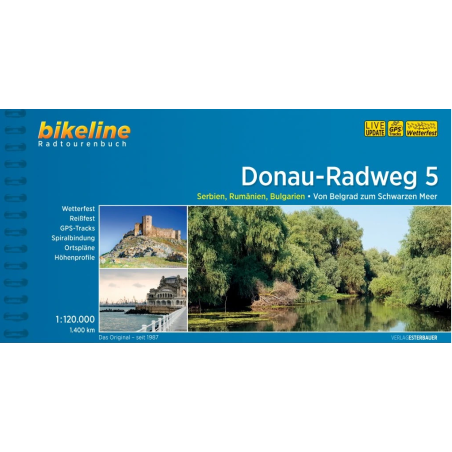 Dunaj / Donau 5 cykloatlas