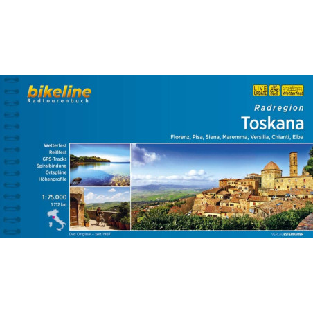 Toskánsko cykloatlas