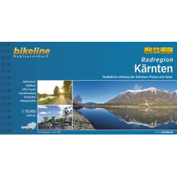 Korutany / Kärnten Radregion cykloatlas