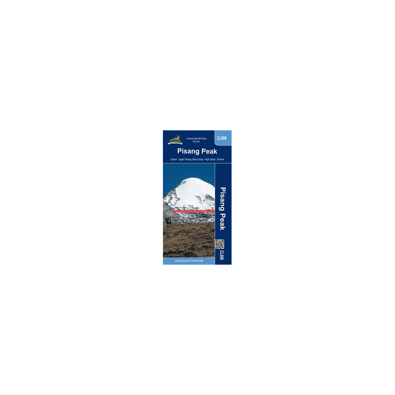 Pisang Peak climbing map