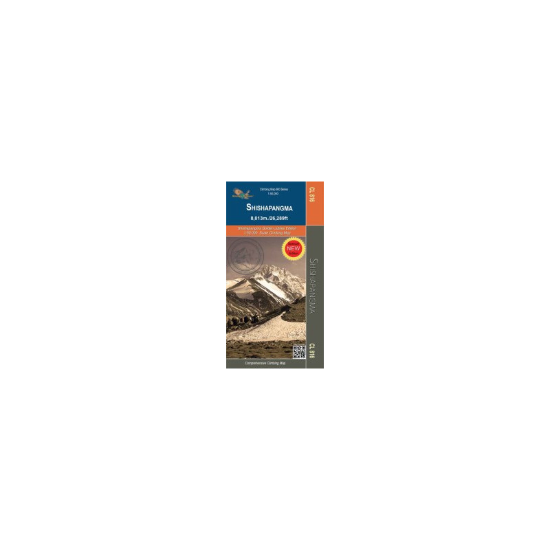 Shishapangma climbing map