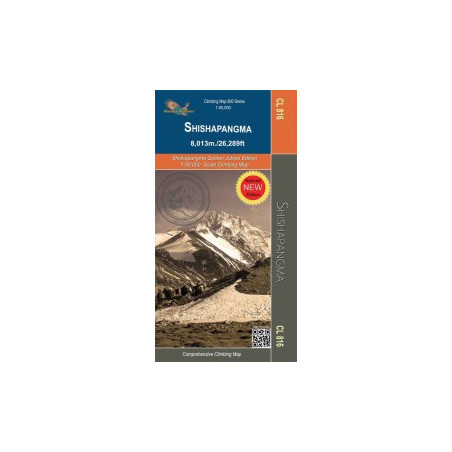 Shishapangma climbing map