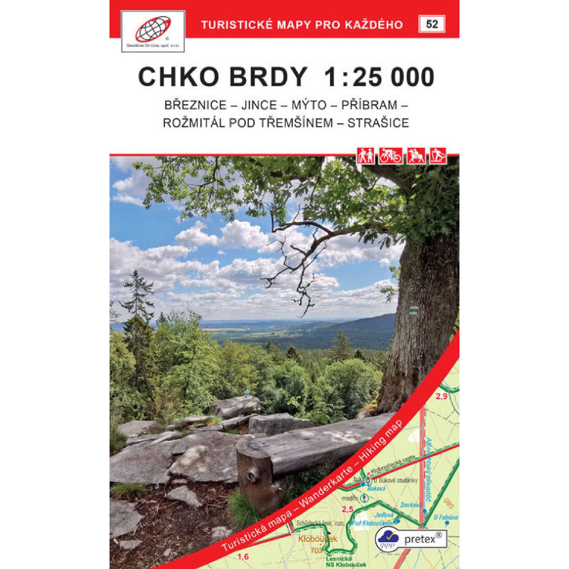 Brdy CHKO 1:25T