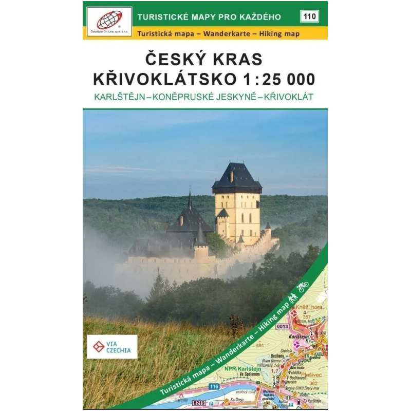 Český kras Křivoklátsko 1:25T
