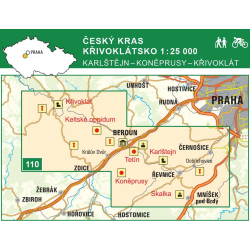 Český kras Křivoklátsko 1:25T