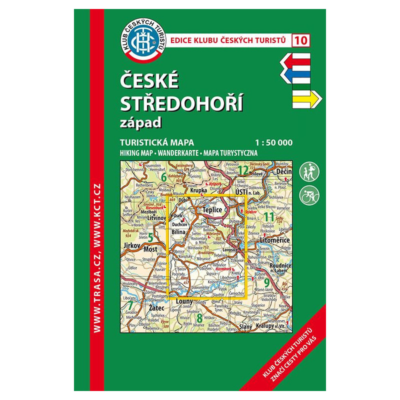 České Středohoří západ KČT 10