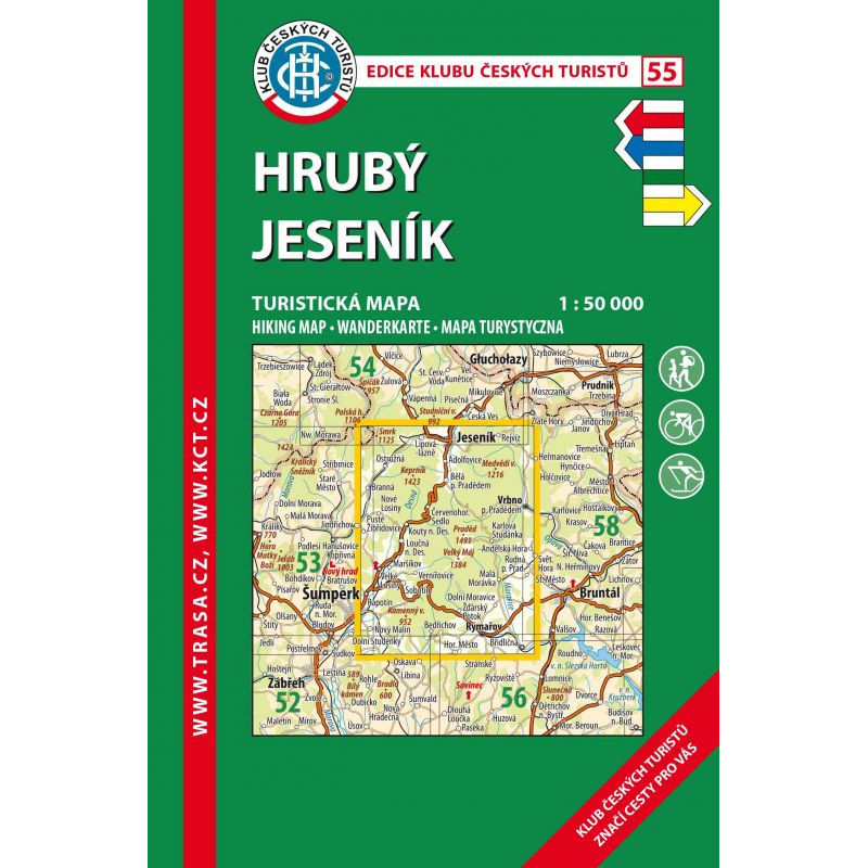 Hrubý Jeseník KČT 55