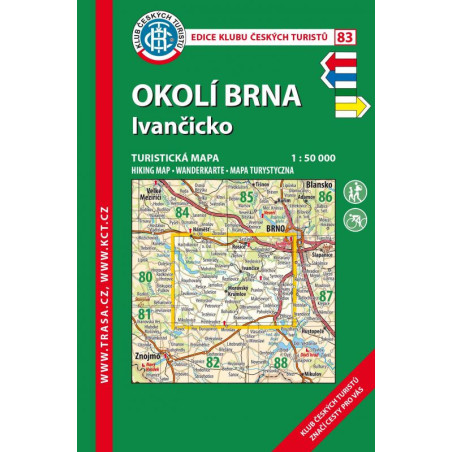 Okolí Brna Ivančicko KČT 83