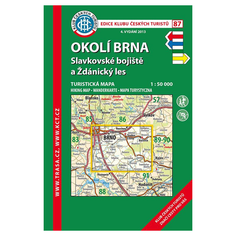 Okolí Brna Slavkov KČT 87