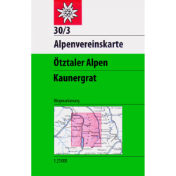 Ötztaler Alpen Kaunergrat    AV30/3