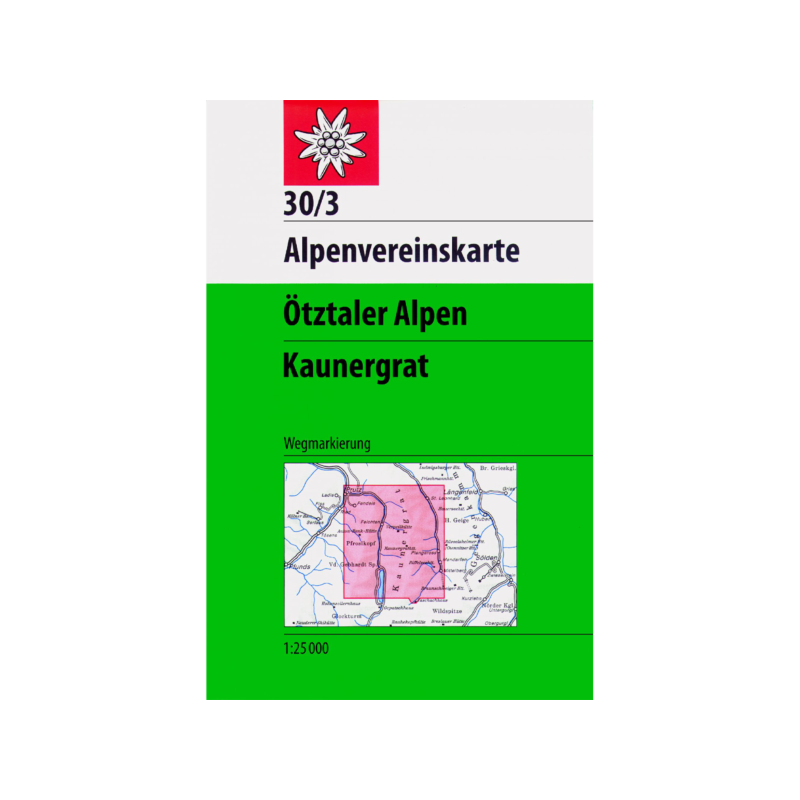 Ötztaler Alpen Kaunergrat    AV30/3