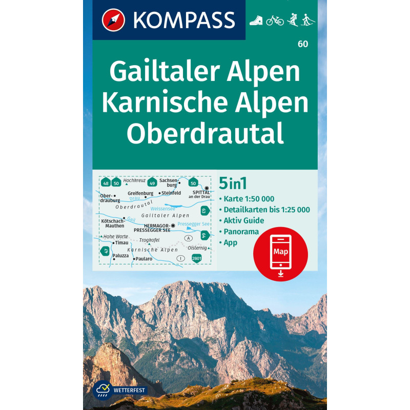 Gailtaler Alpen  Karnische Alpen K 60